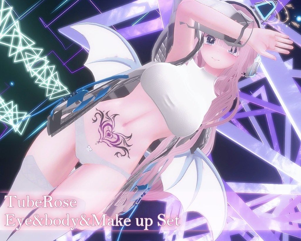 「TubeRose」Eye&body&Make up Set