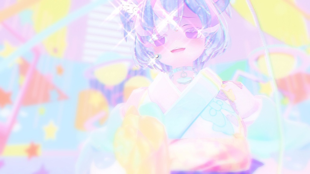 びしょぬれのしずくさん Eye&body&Hair&Make up Set4