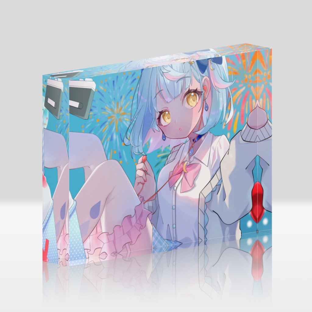 導きの光…angel ladder アクリルブロック