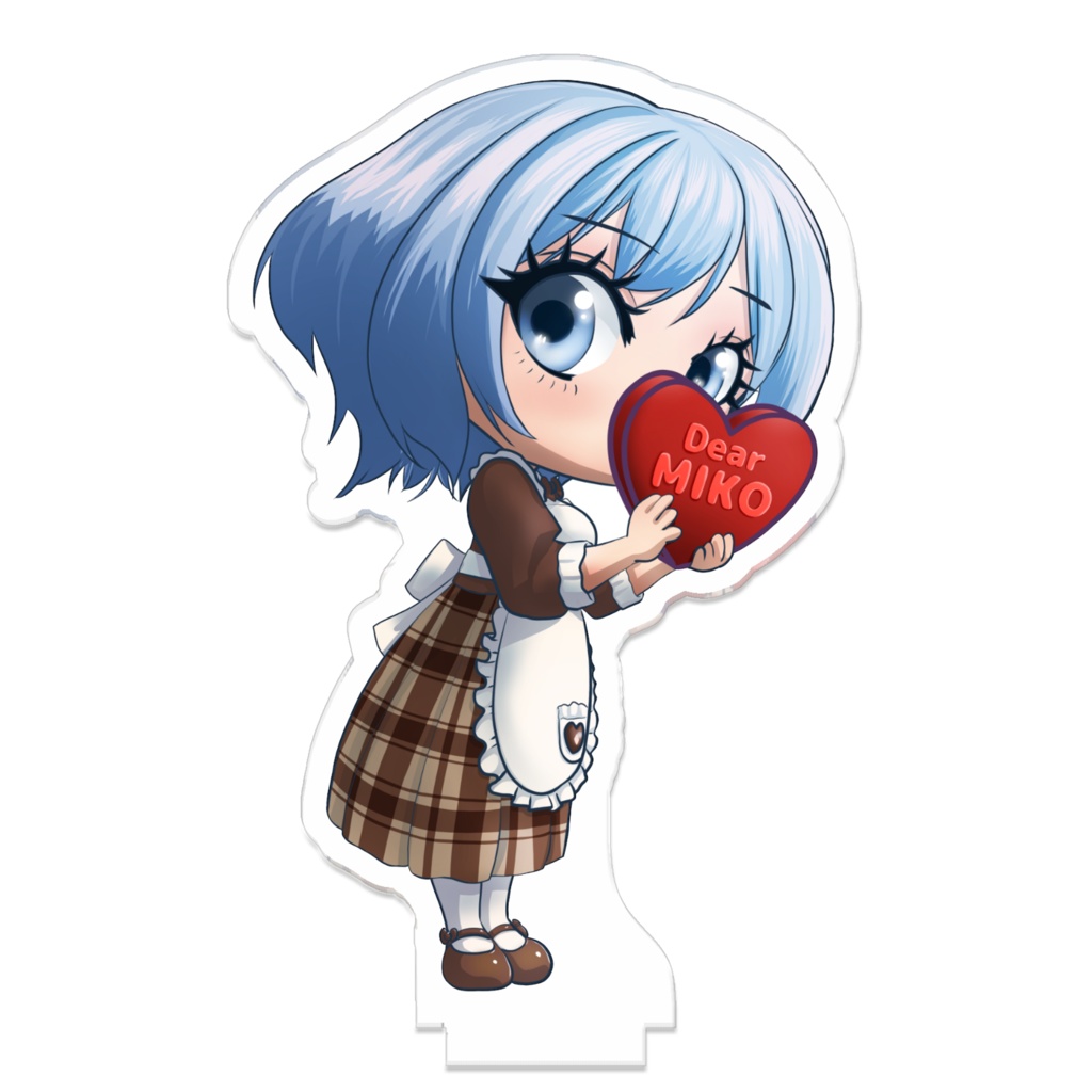 繋がるアクスタ 篠崎かな バレンタインver.