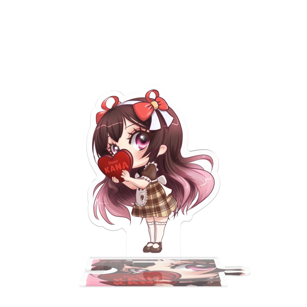 繋がるアクスタ 海月みいこ バレンタインver.