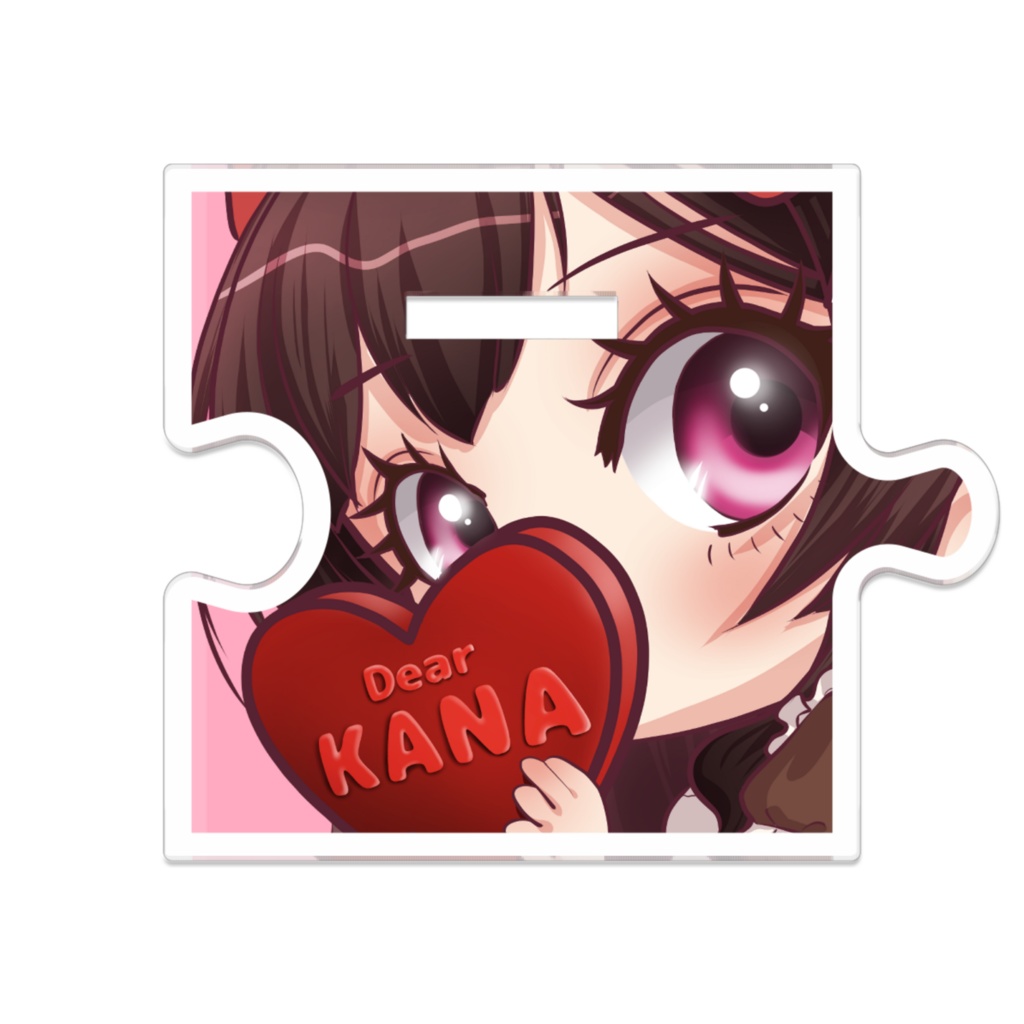 繋がるアクスタ 海月みいこ バレンタインver.