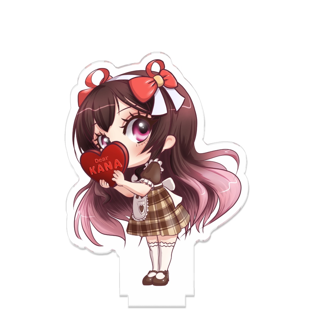 繋がるアクスタ 海月みいこ バレンタインver.