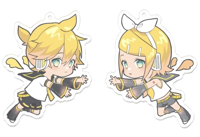 鏡音リン　鏡音レン　two you 缶バッジ　くじ　アクリルキーホルダー 鏡音リン 鏡音レン two you 缶バッジ くじ アクリルキーホルダー【鏡音リン