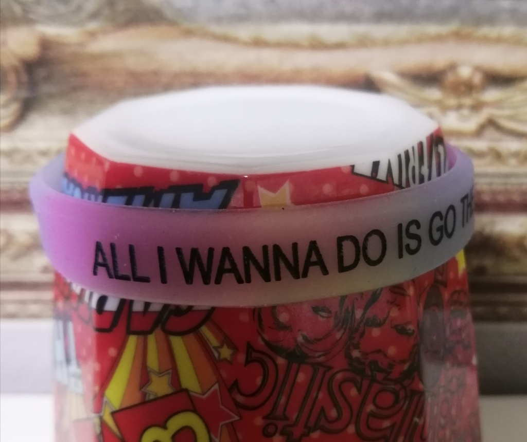 シルベスター・スタローン作品名台詞 リストバンド『ロッキー』篇