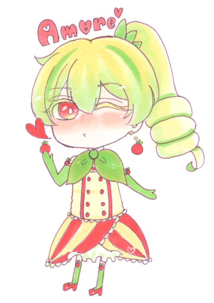 キュアパスタアクリルスタンド