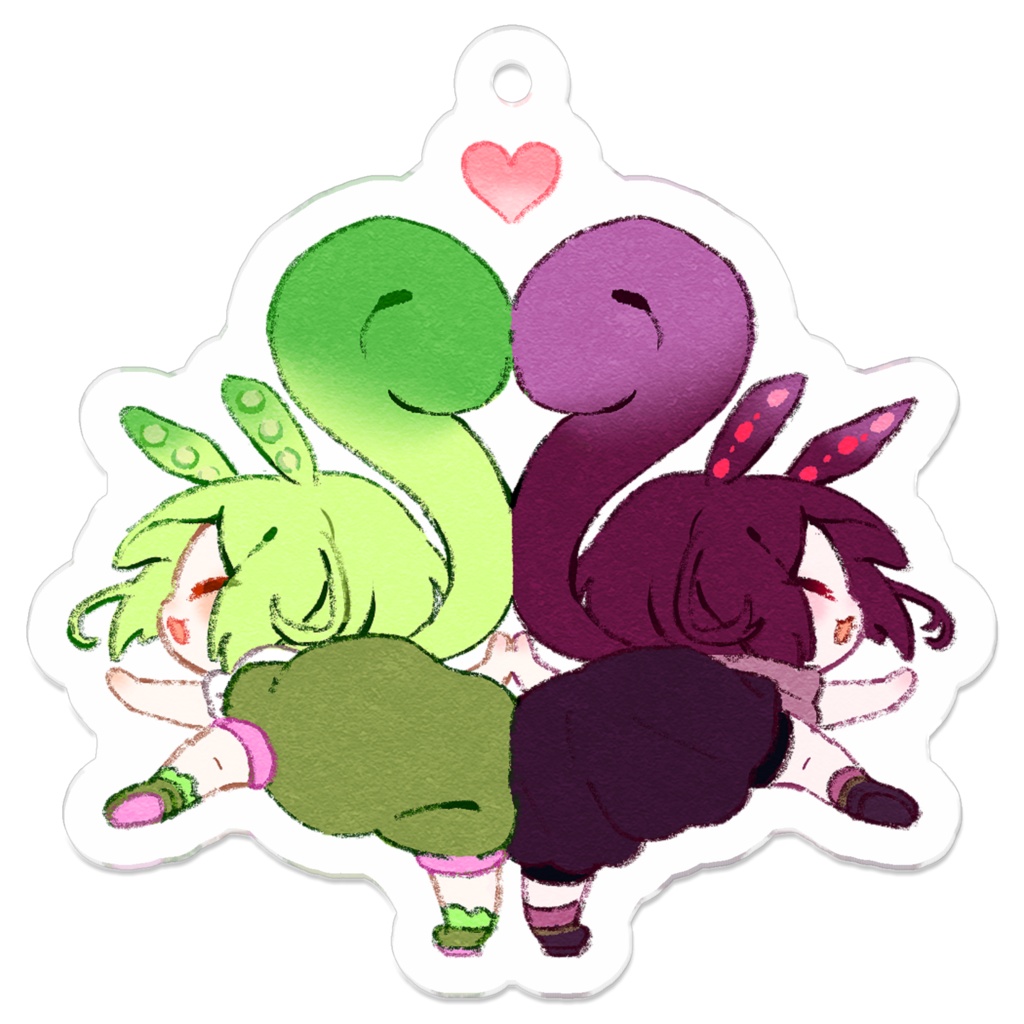 ずんだもんとあんこもんのおちり