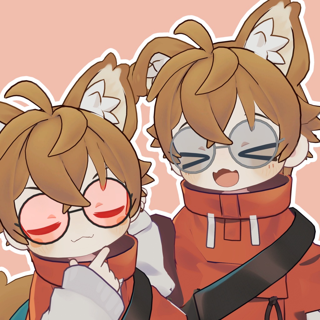 Round Glasses for Mamehinata / 「まめひなた用の丸メガネ」