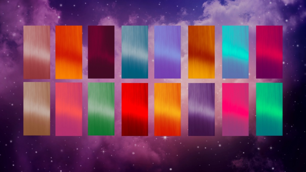 Iggy's Vibrant Shimmer Hair