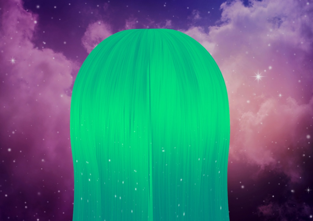 Iggy's Vibrant Shimmer Hair