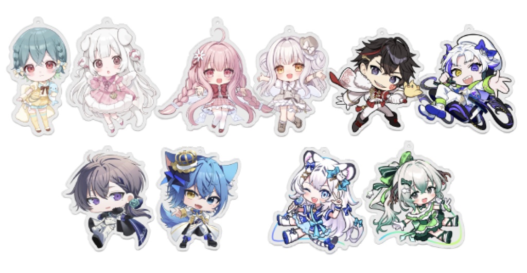 SDアクリルキーホルダー