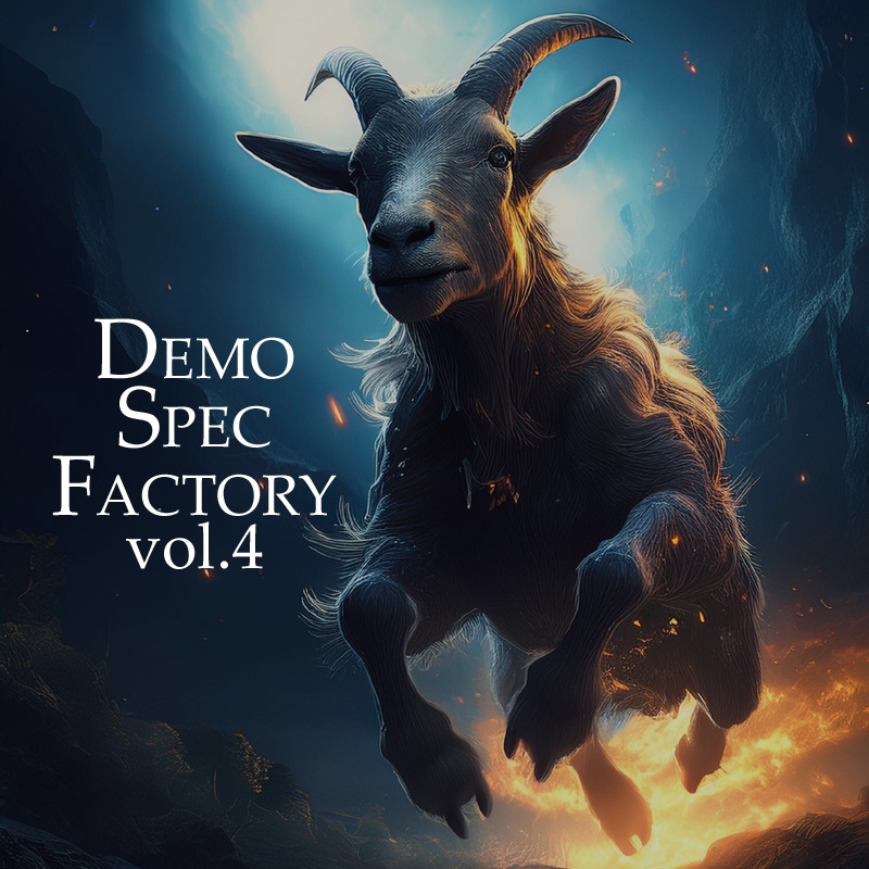 【5曲入りEP】Demo Spec Factory vol.4