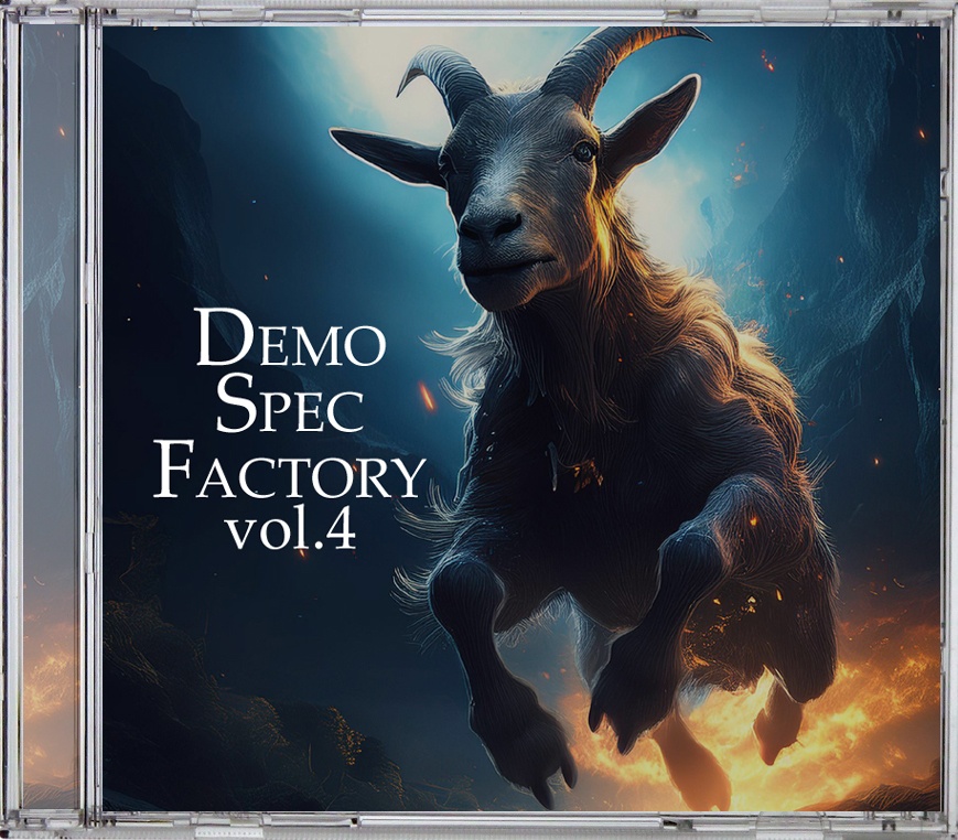 【5曲入りEP】Demo Spec Factory vol.4