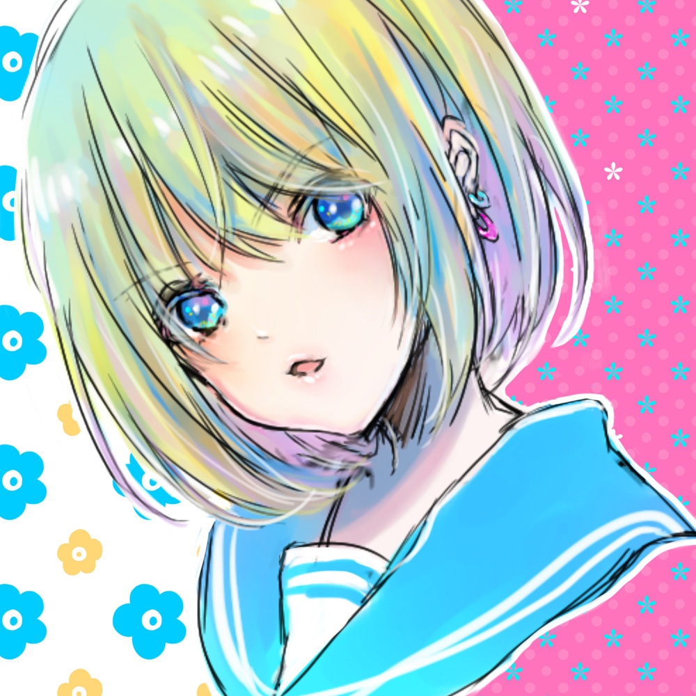 SIMPLE CUTE BACKGROUND -FLOWER-