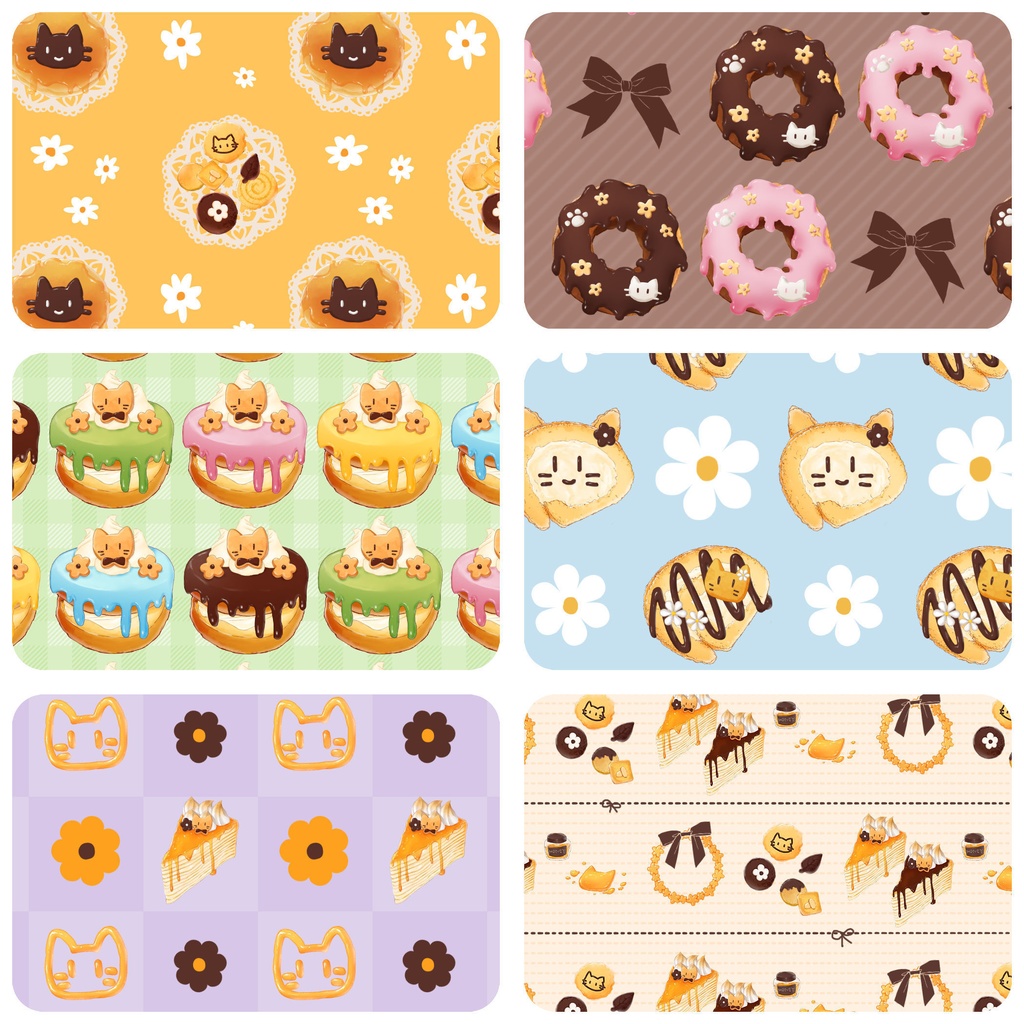 CAT CAFE BACKGROUND