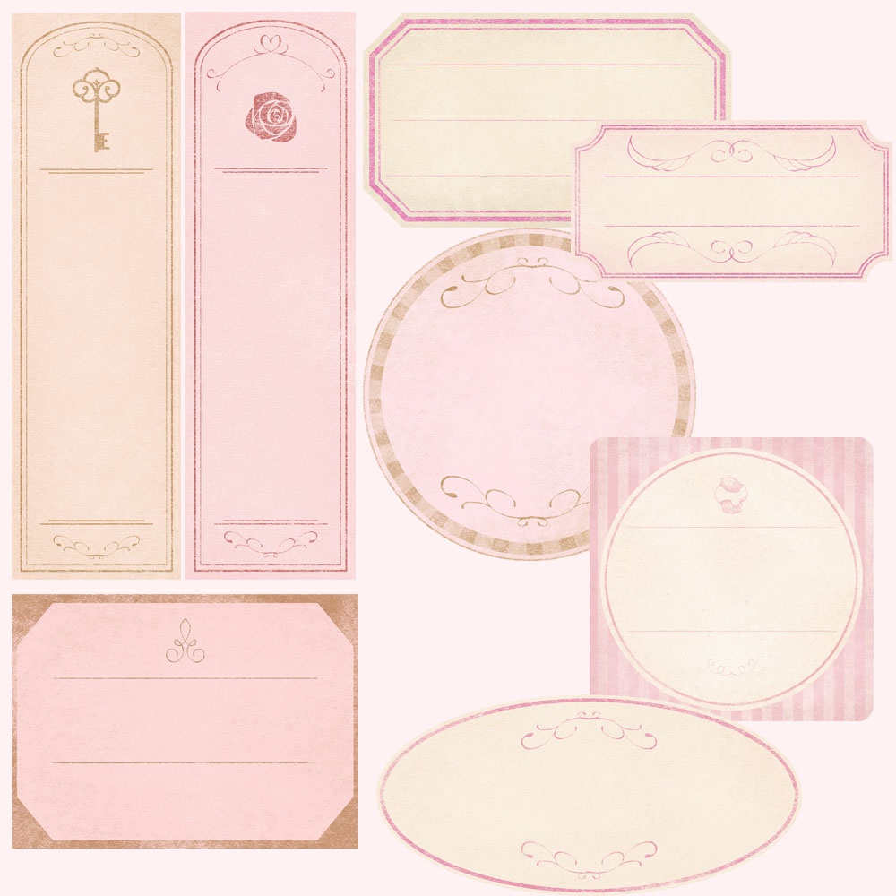 PINK VINTAGE LABERS