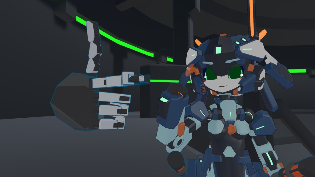 多機能簡易換装ハンド【Rightel】〈MA対応・ライトギミック付〉