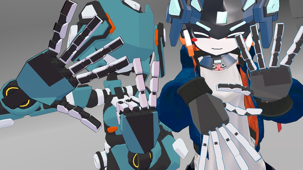 多機能簡易換装ハンド【Rightel】〈MA対応・ライトギミック付〉