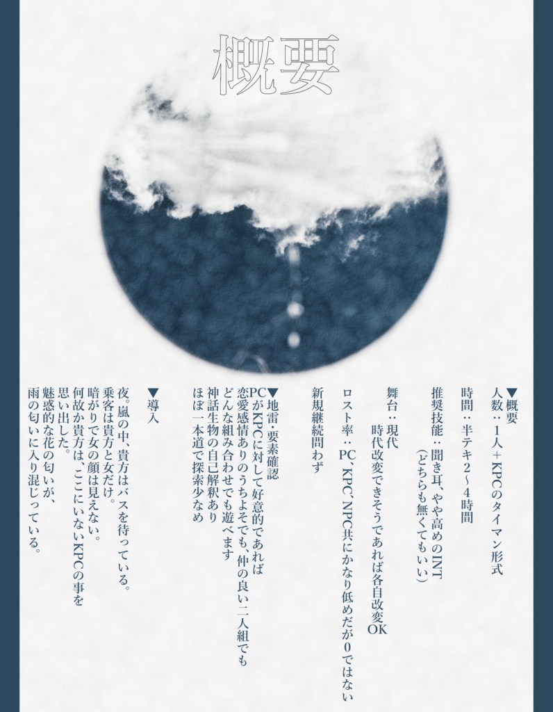 【CoC6版】熱希求