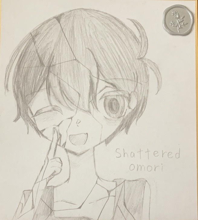 OMORI手描き色紙