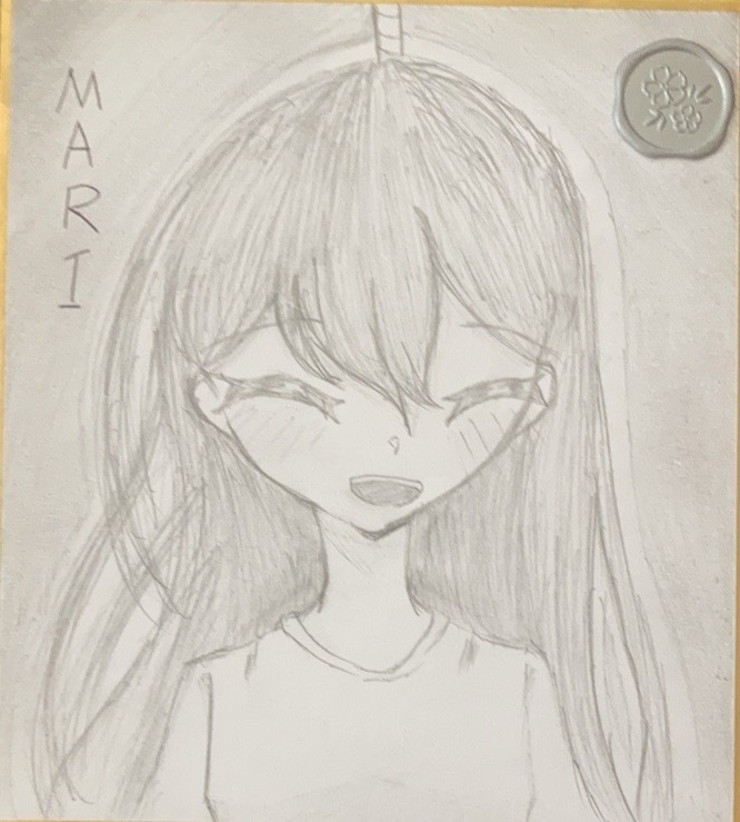 OMORI手描き色紙