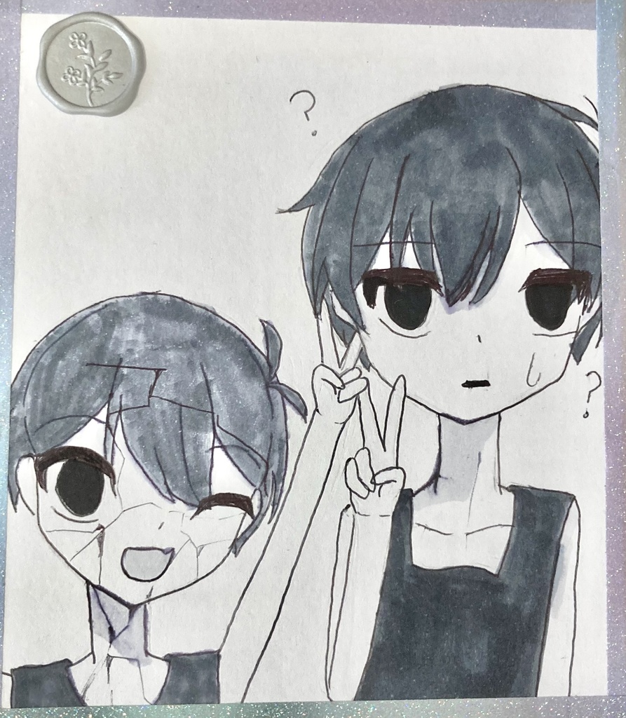 OMORI非公式 夢見人色紙