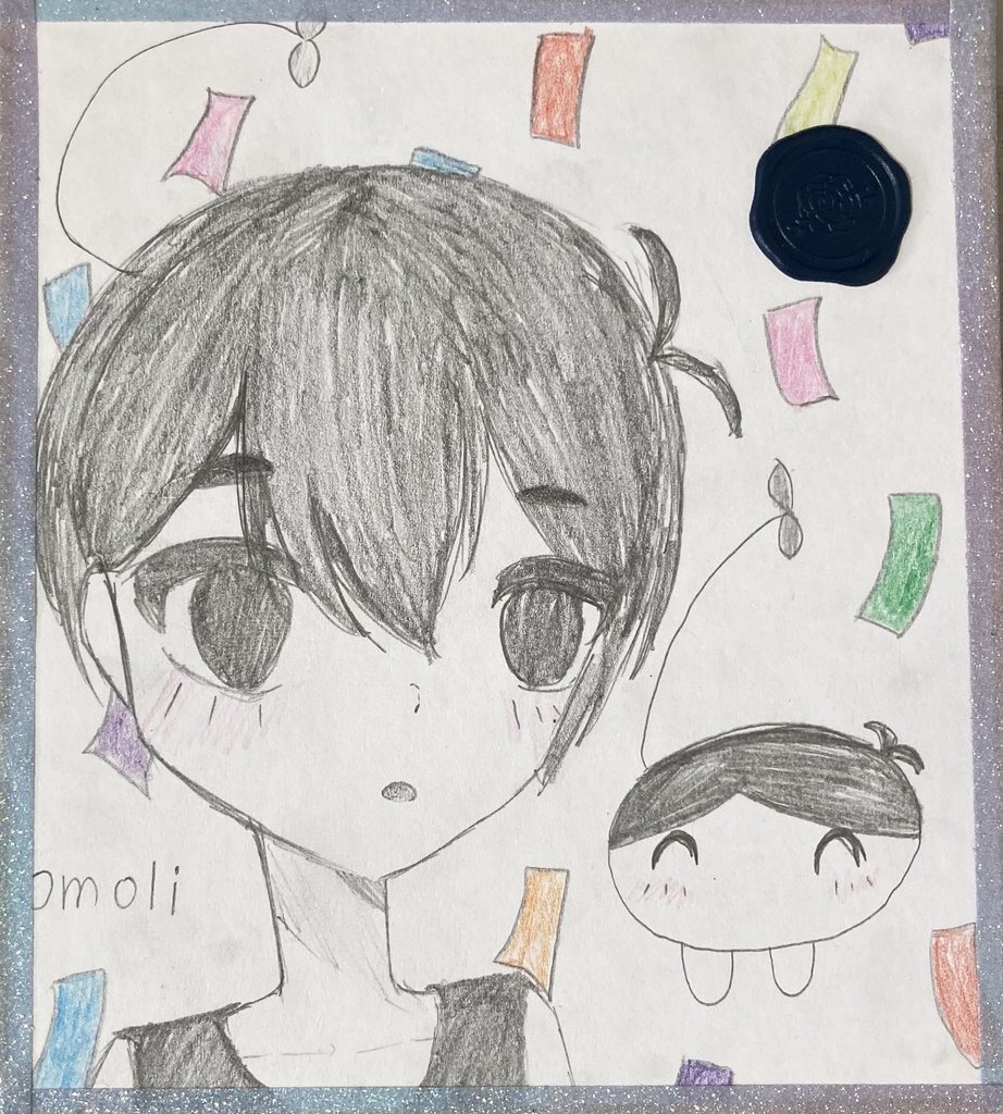 OMORI非公式 夢見人色紙