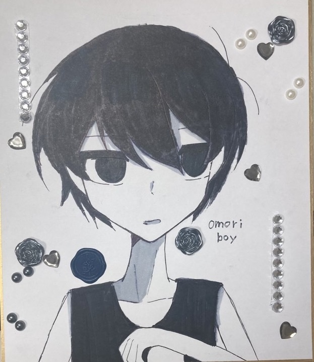 非公式OMORI色紙
