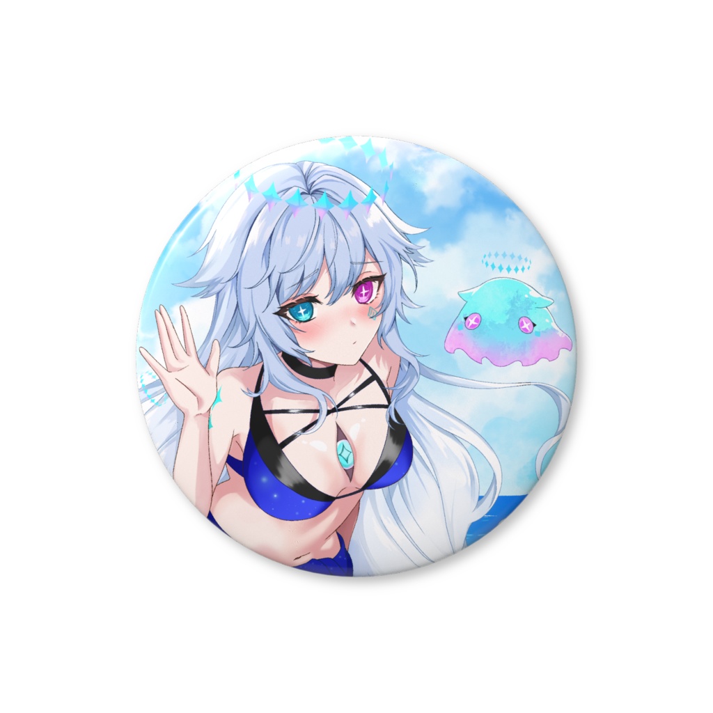【期間限定】3周年&生誕祭記念 缶バッジ(照れ)