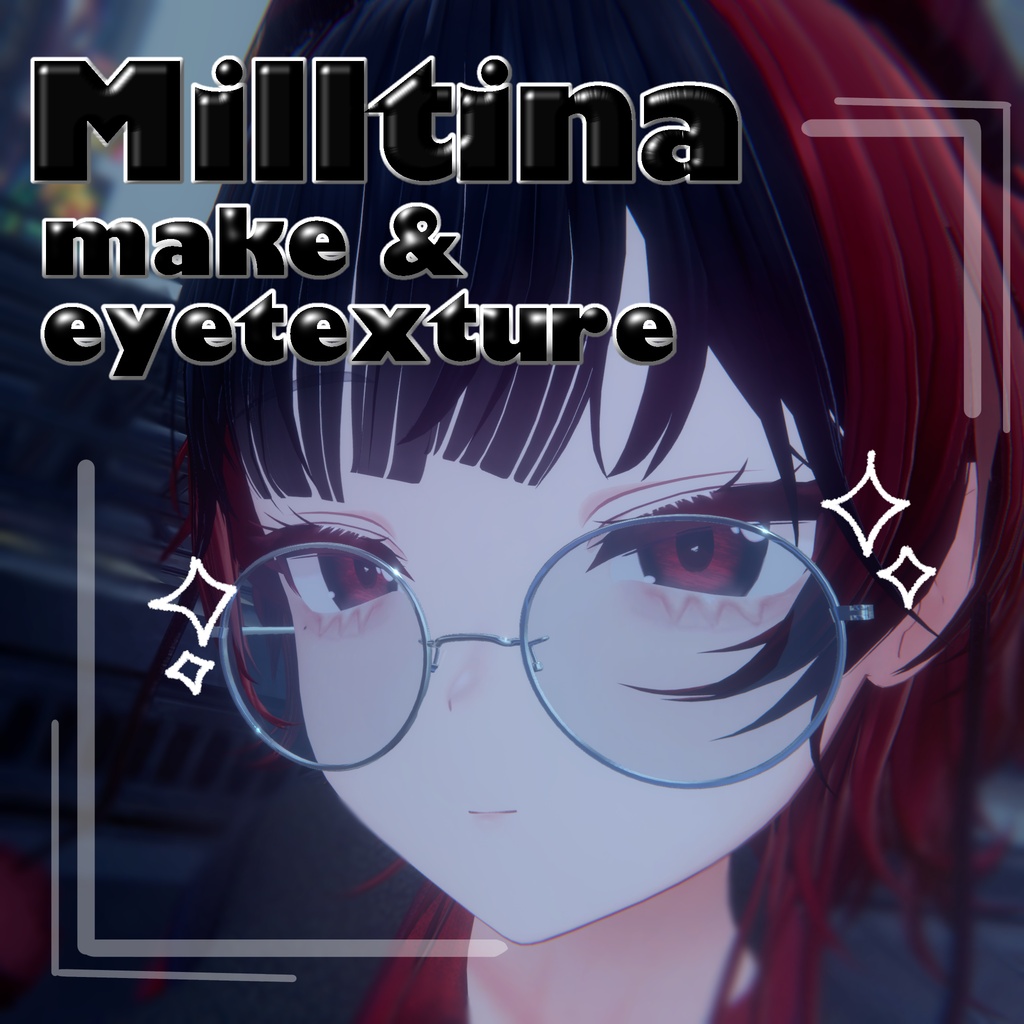 【Milltina専用】make & red eyetexture