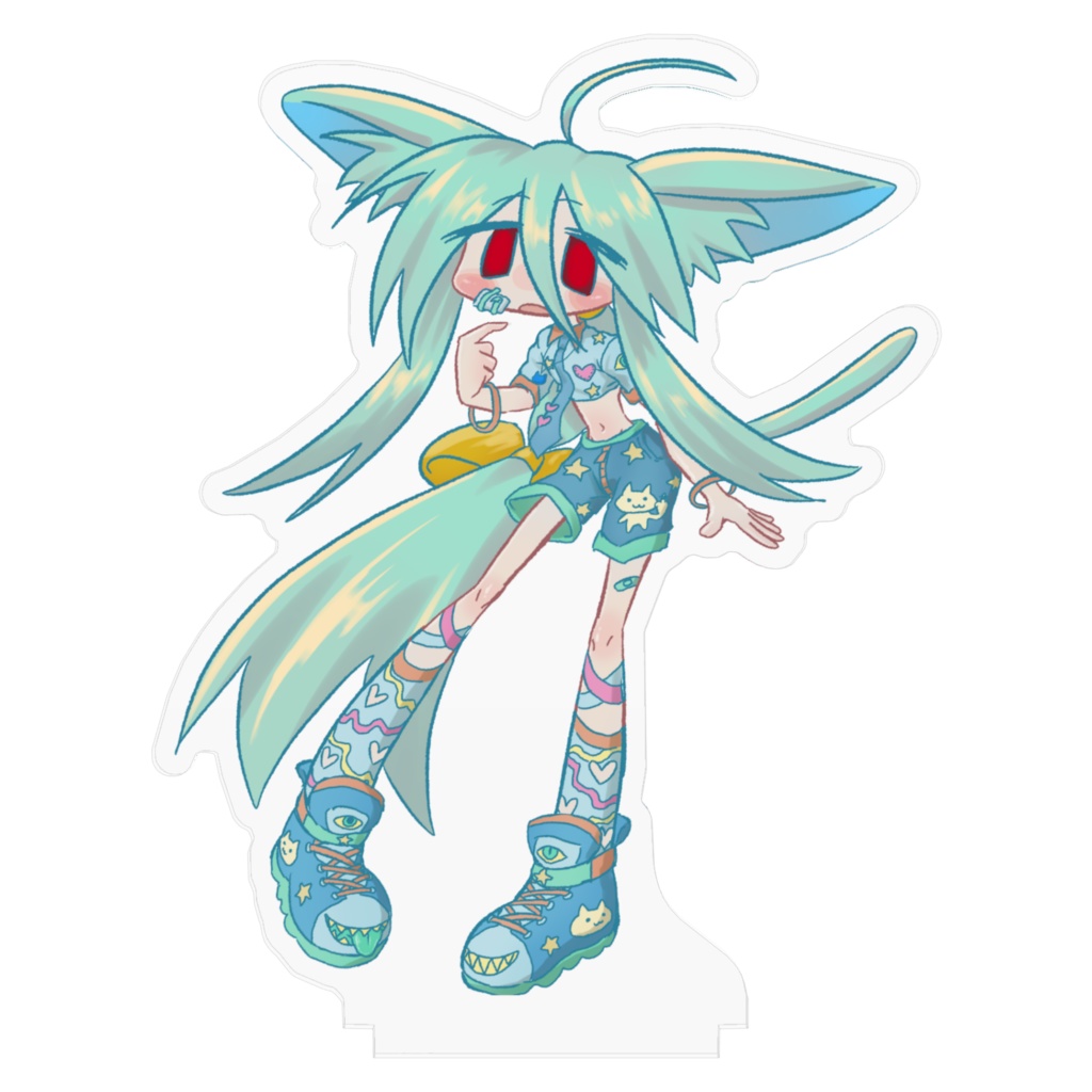 ハミガ キコくん アクスタ 赤目バージョン