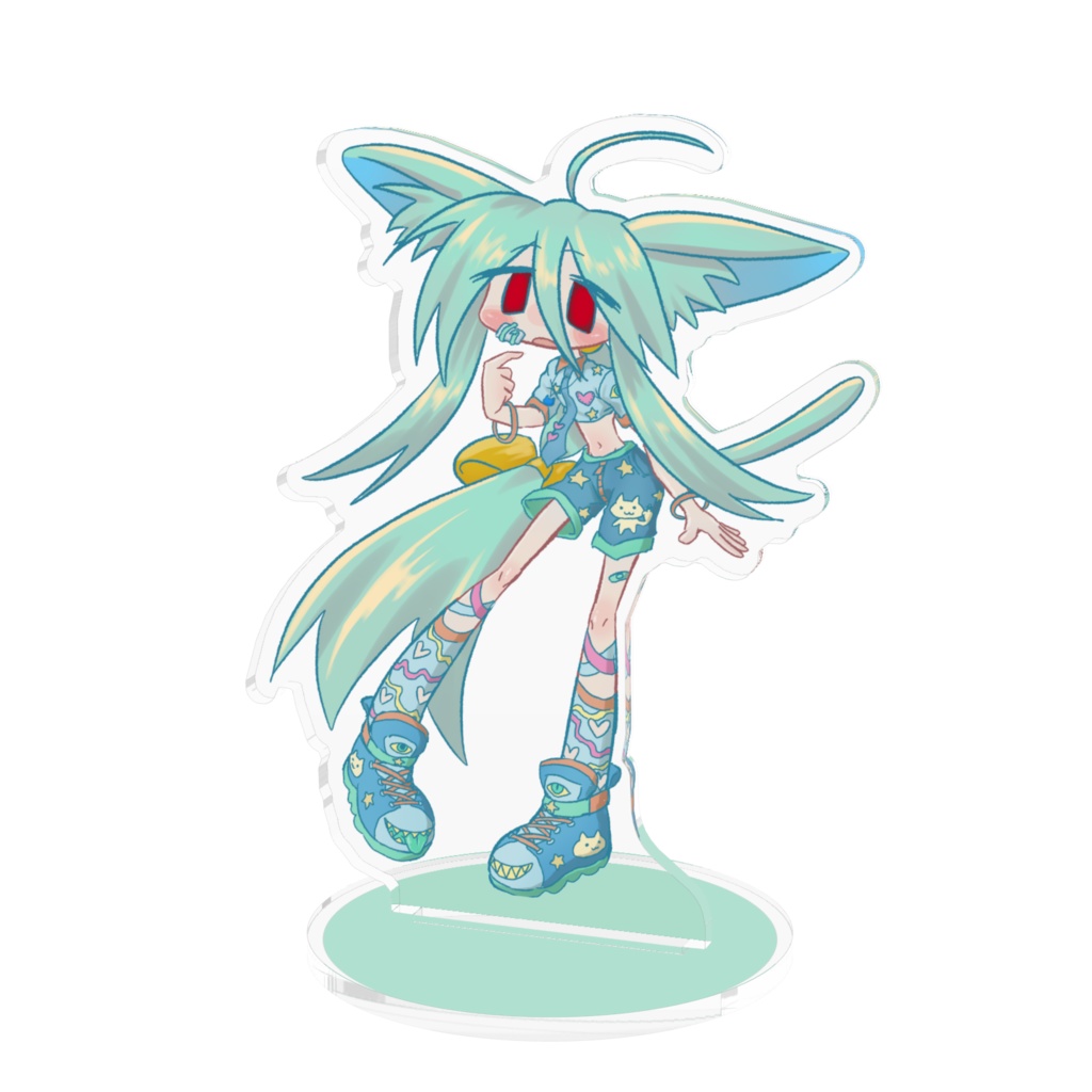ハミガ キコくん アクスタ 赤目バージョン