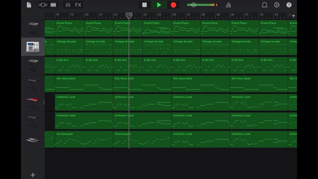 GarageBand オリジナルbgm 12