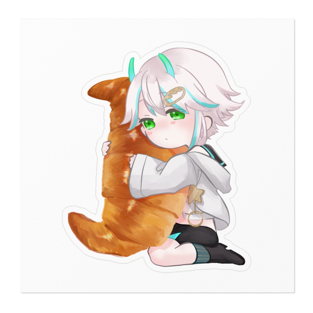 宙白ぶれっどデビュー記念 ステッカー