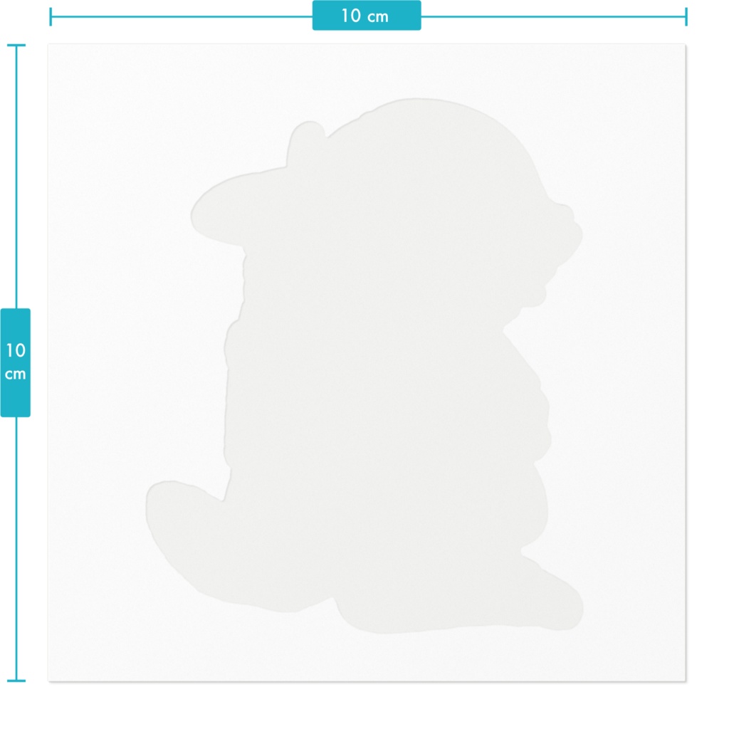 宙白ぶれっどデビュー記念 ステッカー