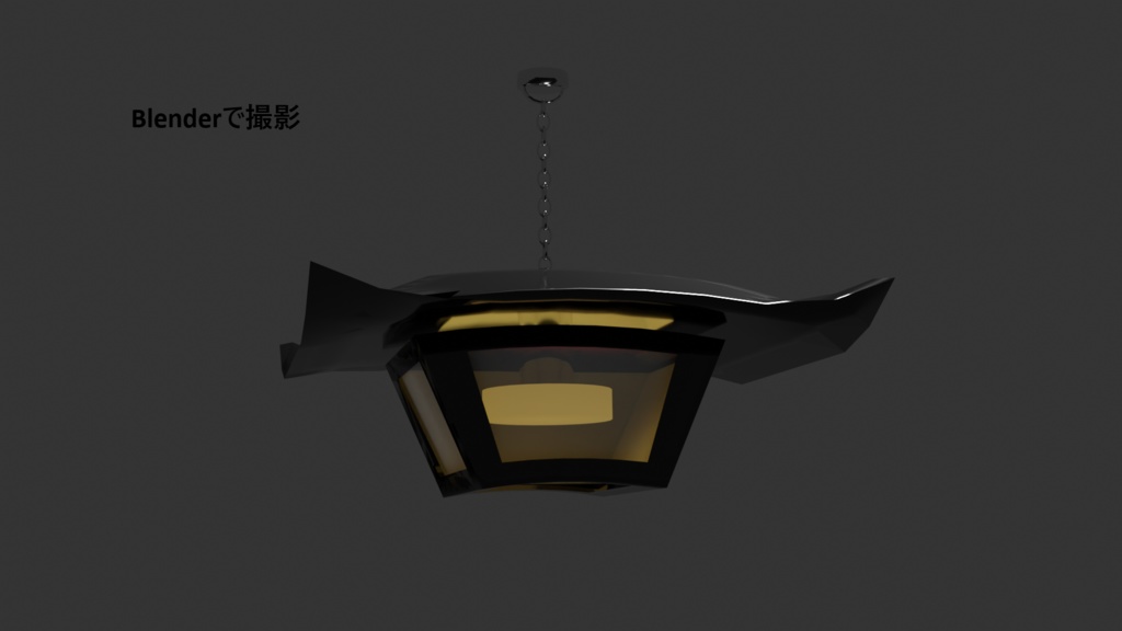 Ceiling_Light_C Ceries01（Unity/Blender）