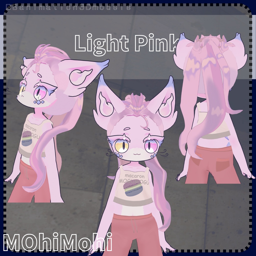 【7アバター対応】【動画あり(video)】LongMohawk(ロングモヒカン)-MOhiMOhi-