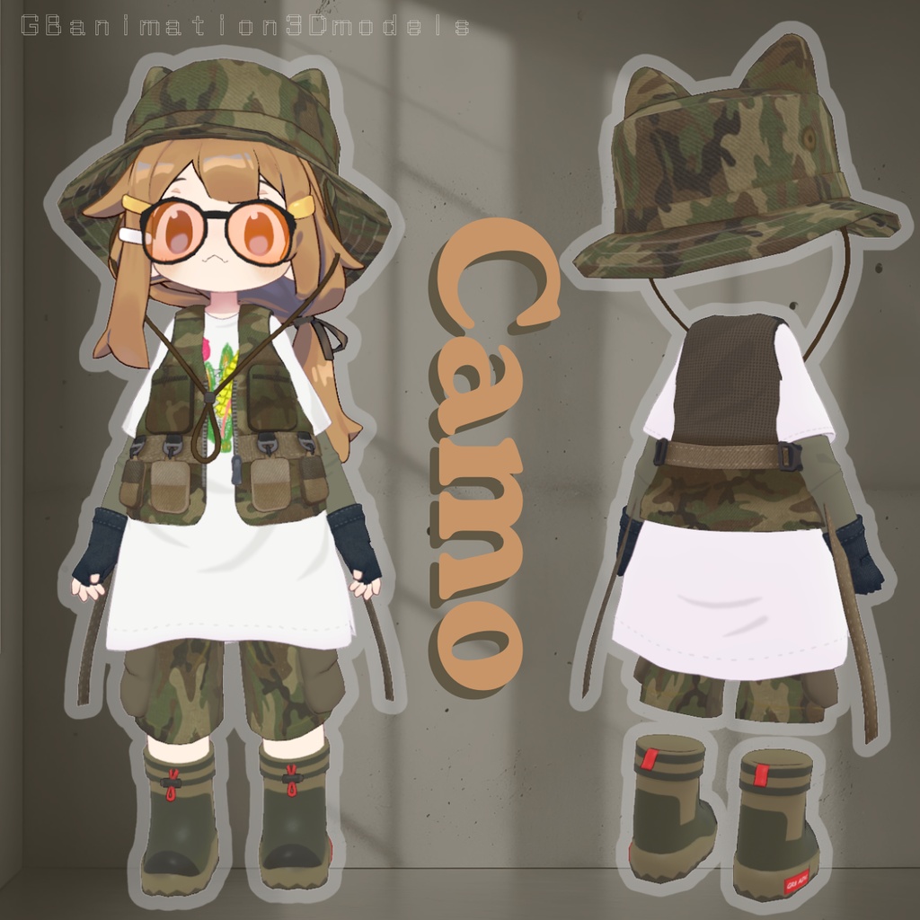 【全4種】【まめふれんず専用】アウトドアウェア★GR8 ADV.グレートアドベンチャー!