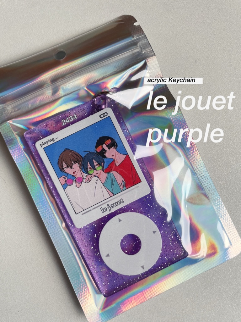 【非公式】るじゅえ アクキー 💜purple