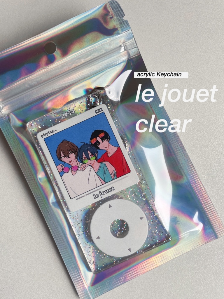 【非公式】le jouet  アクキー‎🤍 clear