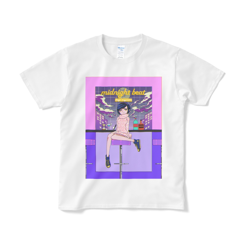 midnight beat なTシャツ(yota✨ ver.)