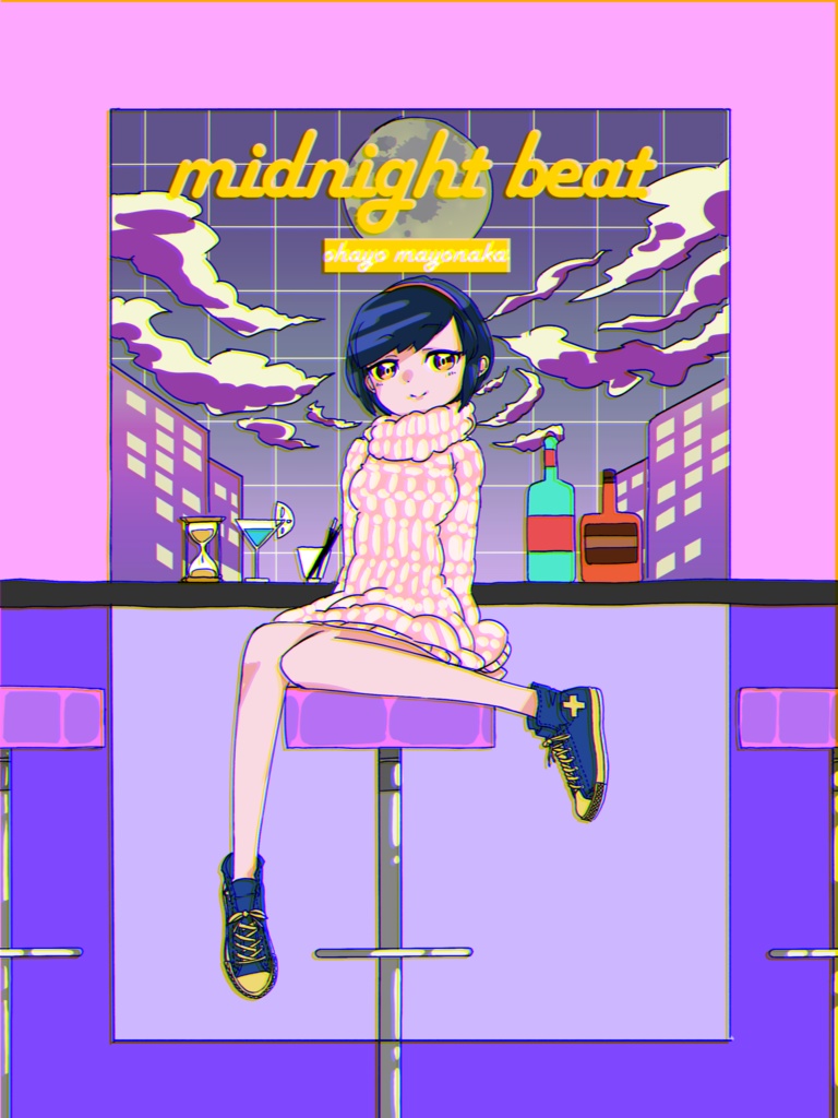 midnight beat なTシャツ(yota✨ ver.)