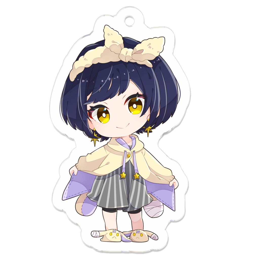 おはよう真夜中(AZU。ver)アクリルキーホルダー