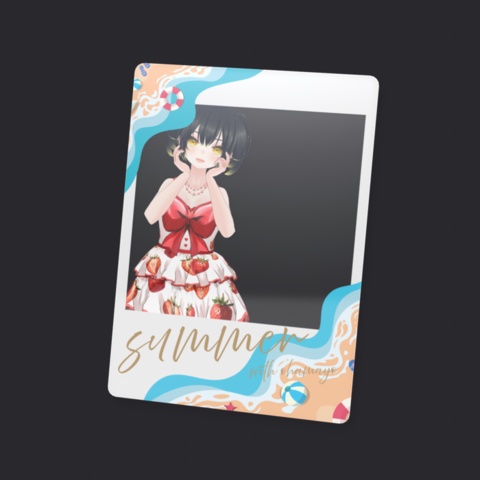 おはまよと一緒!チェキ風カード