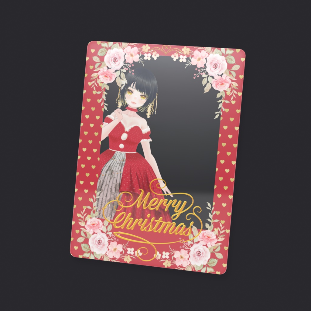 クリスマスver.チェキ風カード