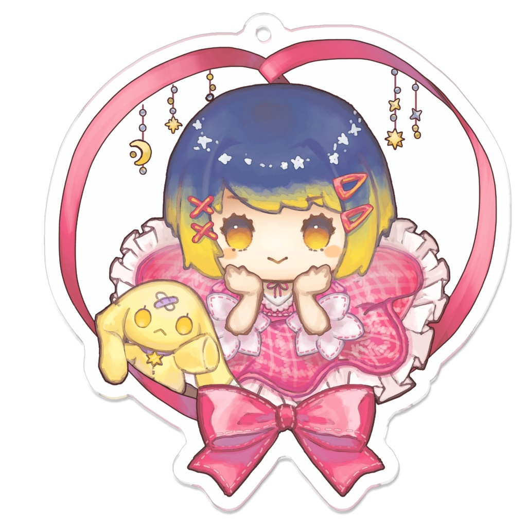 ピンクロリータまよ＆まようさちゃんアクキー