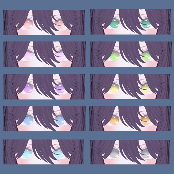 おさんぽねこ Eye texture