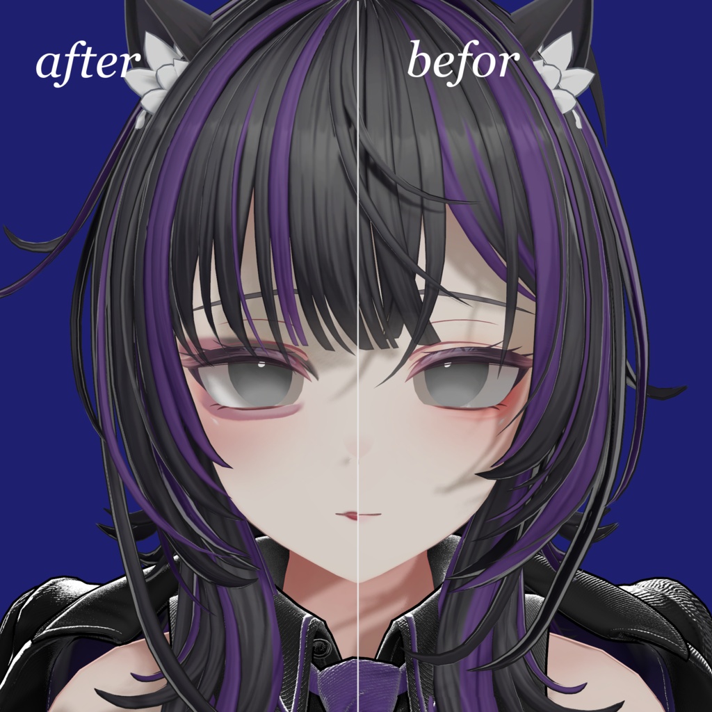 Downer -makeup texture