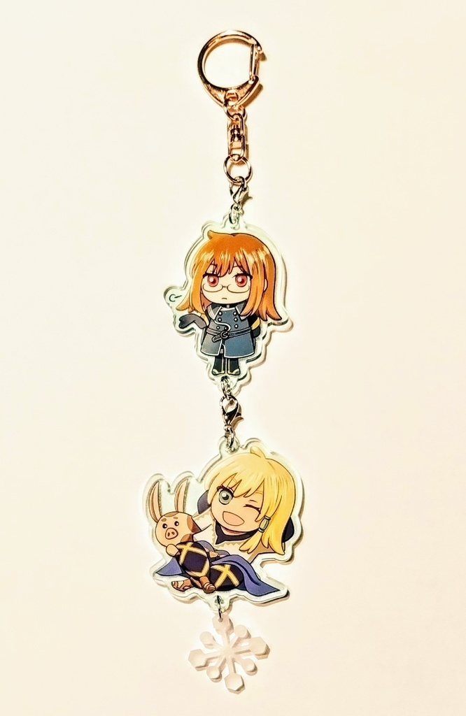 ピオジェ連結アクリルキーホルダー