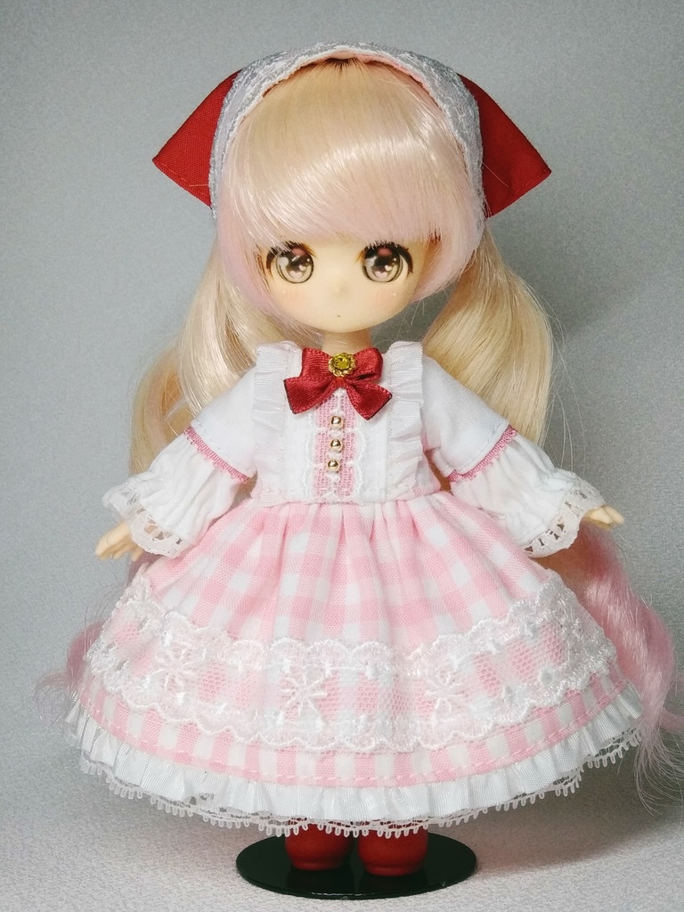 【受注商品】ストロベリーキッチンエプロンドレス